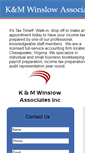 Mobile Screenshot of kmwinslowassociates.com